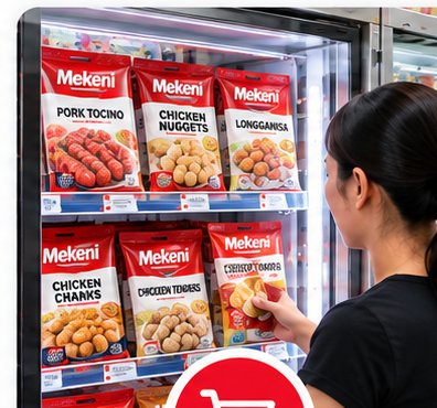 Mekeni products available for retail